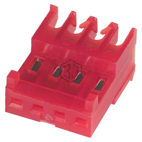 644540-4 - TE Connectivity AMP Connectors - Rectangular Connectors - Free Hanging, Panel Mount