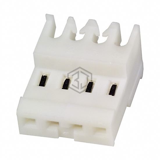 640621-4 - TE Connectivity AMP Connectors - Rectangular Connectors - Free Hanging, Panel Mount