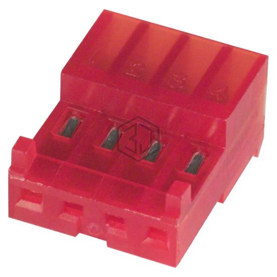 3-643813-4 - TE Connectivity AMP Connectors - Rectangular Connectors - Free Hanging, Panel Mount