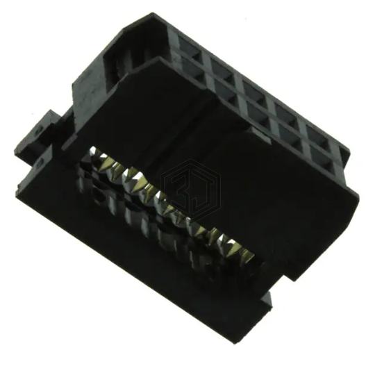 SFH210-PPPC-D05-ID-BK - Sullins Connector Solutions - Rectangular Connectors - Free Hanging, Panel Mount