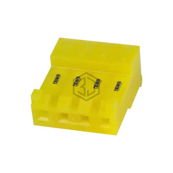 643818-4 - TE Connectivity AMP Connectors - Rectangular Connectors - Free Hanging, Panel Mount