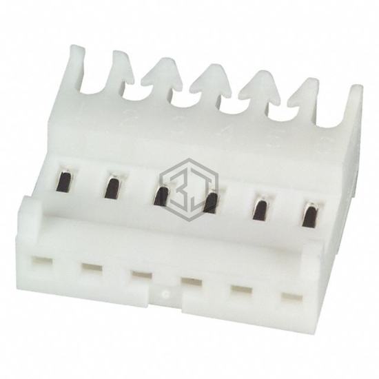 3-644563-6 - TE Connectivity AMP Connectors - Rectangular Connectors - Free Hanging, Panel Mount