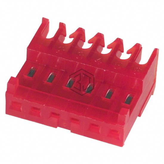 3-644540-6 - TE Connectivity AMP Connectors - Rectangular Connectors - Free Hanging, Panel Mount