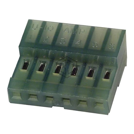 3-640443-6 - TE Connectivity AMP Connectors - Rectangular Connectors - Free Hanging, Panel Mount