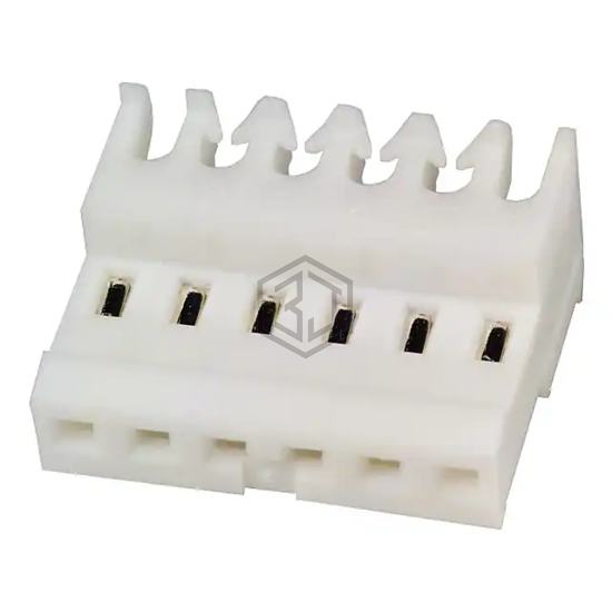3-640621-6 - TE Connectivity AMP Connectors - Rectangular Connectors - Free Hanging, Panel Mount