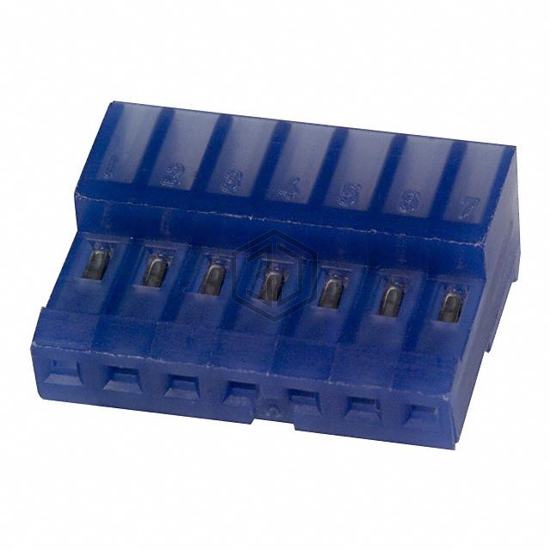 640442-7 - TE Connectivity AMP Connectors - Rectangular Connectors - Free Hanging, Panel Mount