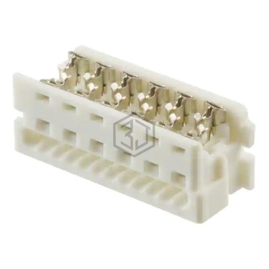 0903270312 - Molex - Rectangular Connectors - Free Hanging, Panel Mount