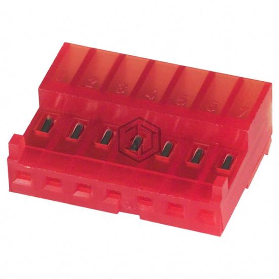 643813-7 - TE Connectivity AMP Connectors - Rectangular Connectors - Free Hanging, Panel Mount
