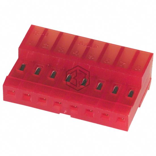 3-641534-8 - TE Connectivity AMP Connectors - Rectangular Connectors - Free Hanging, Panel Mount