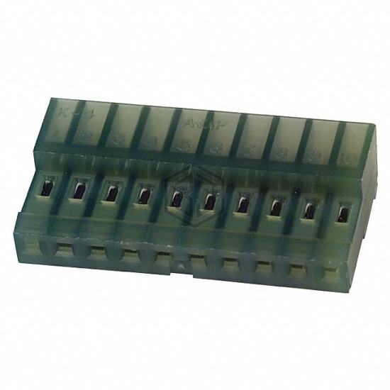 1-640443-0 - TE Connectivity AMP Connectors - Rectangular Connectors - Free Hanging, Panel Mount
