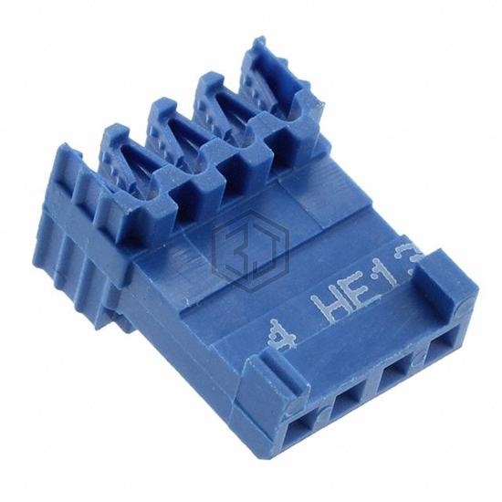 281709-4 - TE Connectivity AMP Connectors - Rectangular Connectors - Free Hanging, Panel Mount