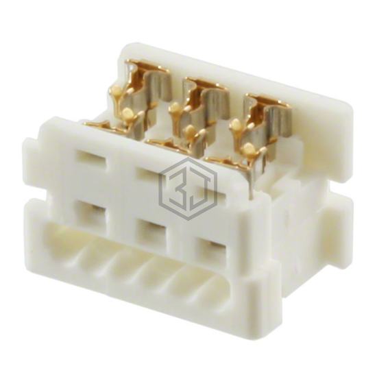 0903273306 - Molex - Rectangular Connectors - Free Hanging, Panel Mount