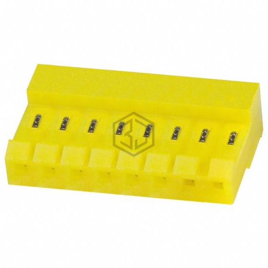 3-640427-8 - TE Connectivity AMP Connectors - Rectangular Connectors - Free Hanging, Panel Mount