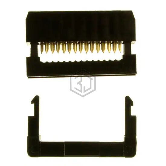 SFH213-PPPN-D07-ID-BK - Sullins Connector Solutions - Rectangular Connectors - Free Hanging, Panel Mount