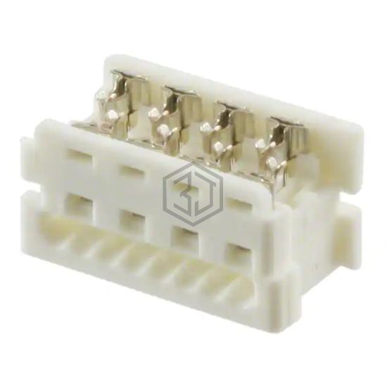 0903270308 - Molex - Rectangular Connectors - Free Hanging, Panel Mount