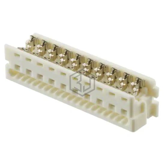 0903270320 - Molex - Rectangular Connectors - Free Hanging, Panel Mount