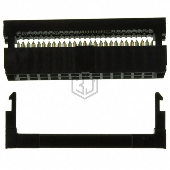 SFH213-PPPN-D13-ID-BK - Sullins Connector Solutions - Rectangular Connectors - Free Hanging, Panel Mount