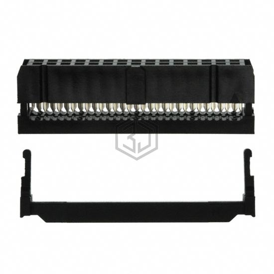 SFH213-PPPC-D15-ID-BK - Sullins Connector Solutions - Rectangular Connectors - Free Hanging, Panel Mount