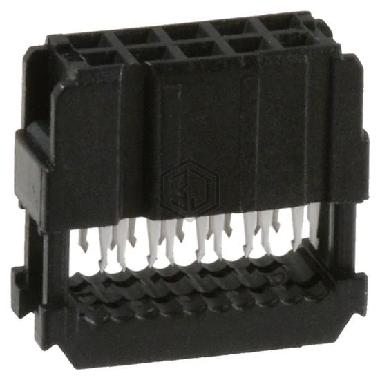 1658623-1 - TE Connectivity AMP Connectors - Rectangular Connectors - Free Hanging, Panel Mount