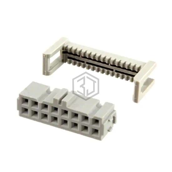 D89116-0131HK - 3M - Rectangular Connectors - Free Hanging, Panel Mount