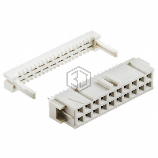 2-215882-0 - TE Connectivity AMP Connectors - Rectangular Connectors - Free Hanging, Panel Mount