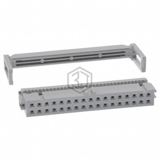71600-034LF - Amphenol ICC (FCI) - Rectangular Connectors - Free Hanging, Panel Mount