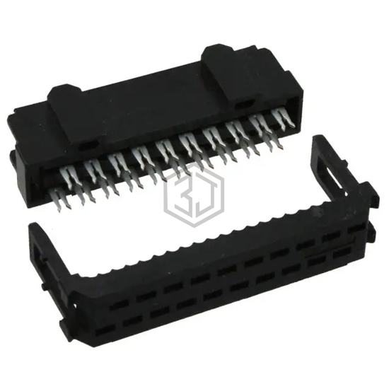 1658624-4 - TE Connectivity AMP Connectors - Rectangular Connectors - Free Hanging, Panel Mount
