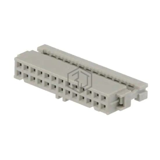 2-215882-6 - TE Connectivity AMP Connectors - Rectangular Connectors - Free Hanging, Panel Mount