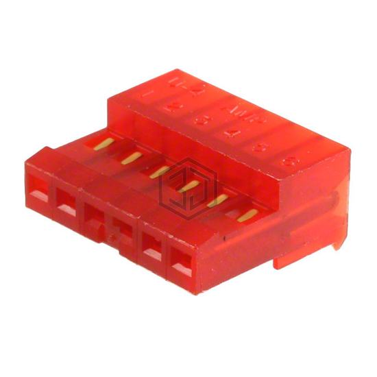 3-641237-6 - TE Connectivity AMP Connectors - Rectangular Connectors - Free Hanging, Panel Mount