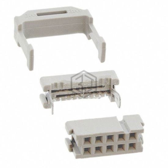 3473-7010 - 3M - Rectangular Connectors - Free Hanging, Panel Mount