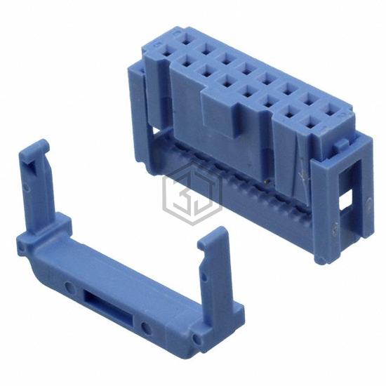 1658527-7 - TE Connectivity AMP Connectors - Rectangular Connectors - Free Hanging, Panel Mount