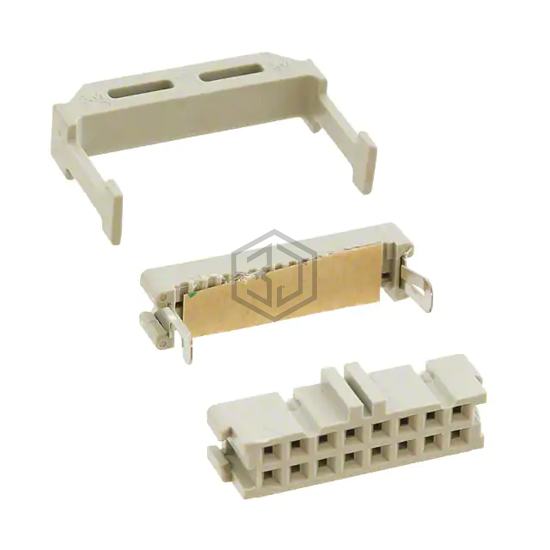 3452-6616 - 3M - Rectangular Connectors - Free Hanging, Panel Mount
