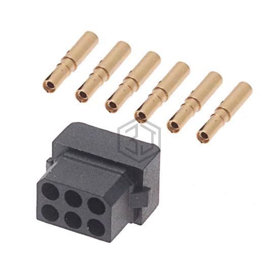 M80-8890605 - Harwin Inc. - Rectangular Connectors - Free Hanging, Panel Mount