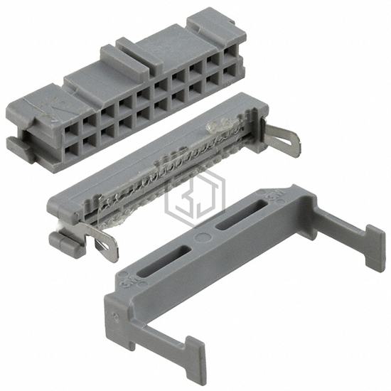 3421-7620 - 3M - Rectangular Connectors - Free Hanging, Panel Mount