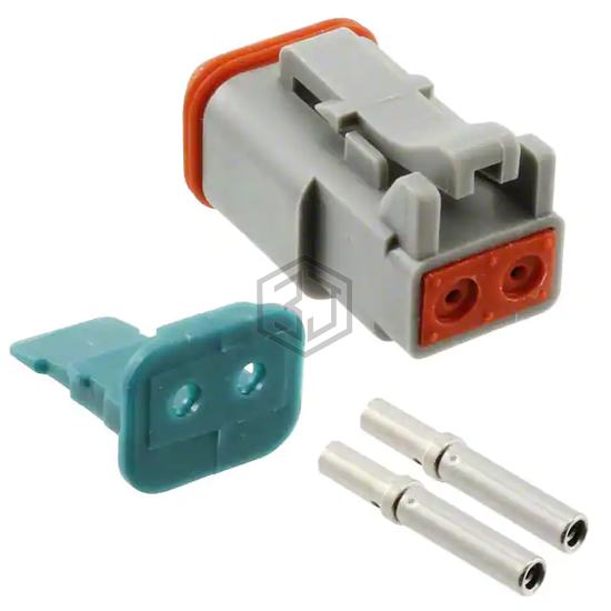 AT06-2S-KIT01 - Amphenol Sine Systems Corp - Rectangular Connectors - Free Hanging, Panel Mount