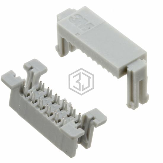 45112-010030 - 3M - Rectangular Connectors - Free Hanging, Panel Mount