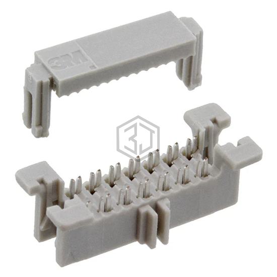 45114-010030 - 3M - Rectangular Connectors - Free Hanging, Panel Mount