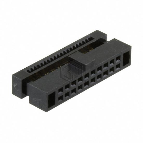 20021444-00020T4LF - Amphenol ICC (FCI) - Rectangular Connectors - Free Hanging, Panel Mount