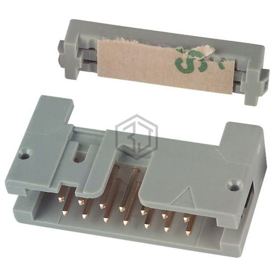 4614-6001 - 3M - Rectangular Connectors - Free Hanging, Panel Mount