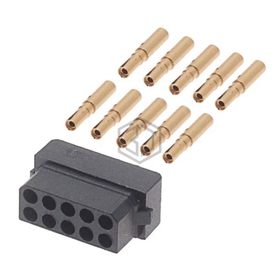 M80-8891005 - Harwin Inc. - Rectangular Connectors - Free Hanging, Panel Mount