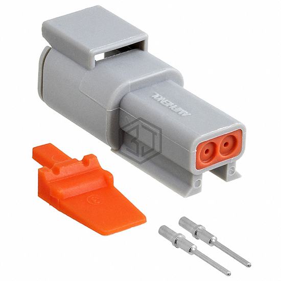 ATM04-2P-KIT01 - Amphenol Sine Systems Corp - Rectangular Connectors - Free Hanging, Panel Mount
