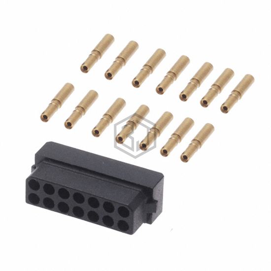 M80-8891405 - Harwin Inc. - Rectangular Connectors - Free Hanging, Panel Mount