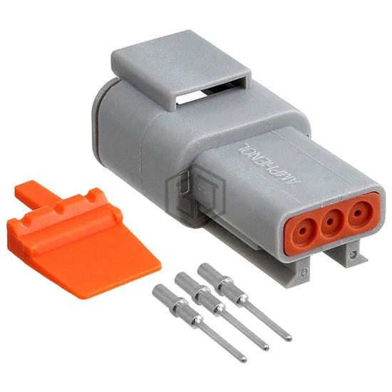 ATM04-3P-KIT01 - Amphenol Sine Systems Corp - Rectangular Connectors - Free Hanging, Panel Mount