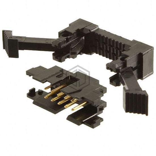 1-111504-4 - TE Connectivity AMP Connectors - Rectangular Connectors - Free Hanging, Panel Mount