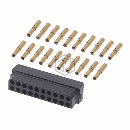 M80-8892005 - Harwin Inc. - Rectangular Connectors - Free Hanging, Panel Mount