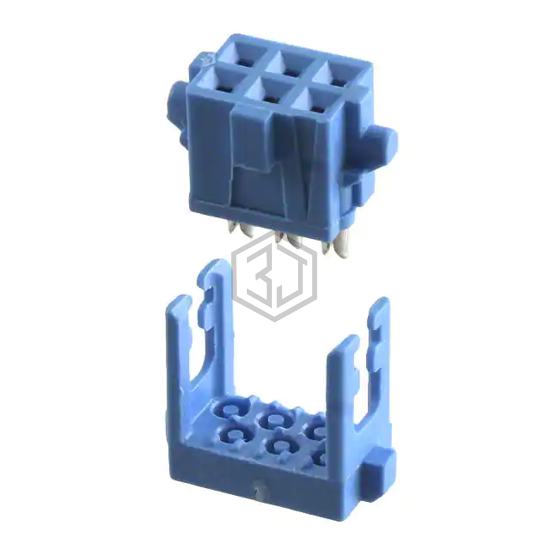 1658526-1 - TE Connectivity AMP Connectors - Rectangular Connectors - Free Hanging, Panel Mount