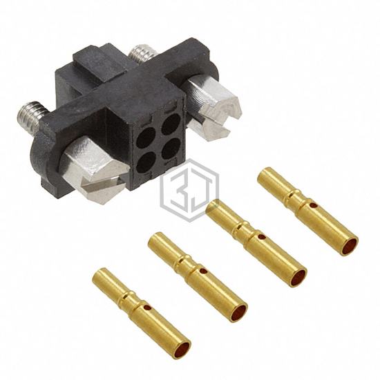 M80-4610405 - Harwin Inc. - Rectangular Connectors - Free Hanging, Panel Mount