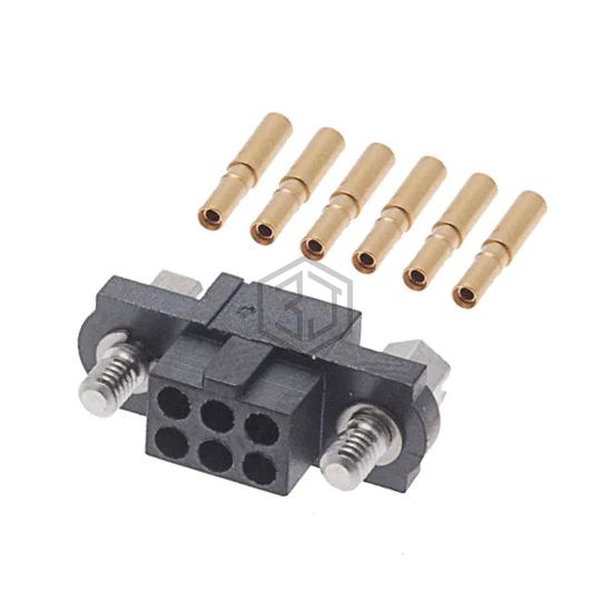 M80-4600605 - Harwin Inc. - Rectangular Connectors - Free Hanging, Panel Mount