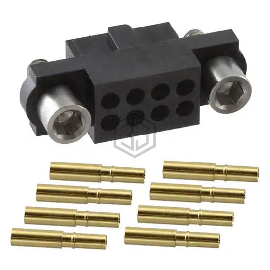 M80-4800805 - Harwin Inc. - Rectangular Connectors - Free Hanging, Panel Mount