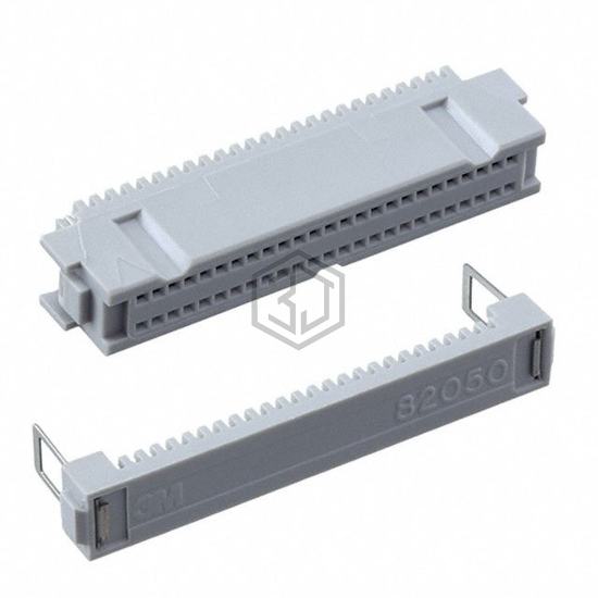82050-6000-RB - 3M - Rectangular Connectors - Free Hanging, Panel Mount